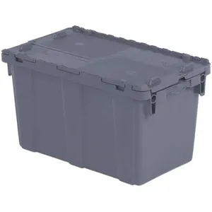 ORBIS FP151 Gray Attached Lid Container 1.6 Cu Feet Gray | AF4KLA 8ZCP3