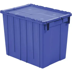 ORBIS FP22 BLUE Attached Lid Container 2.2 Cu Feet | AG4YQT 35HX82