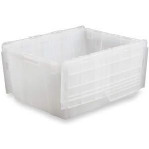 ORBIS FP243 Clear Attached Lid Container 2.4 Cu Feet Clear | AC8NBX 3CLV2