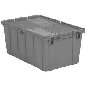 ORBIS FP243 Grey Attached Lid Container 2.3 Cu Feet Gray | AF4YHZ 9PWF5