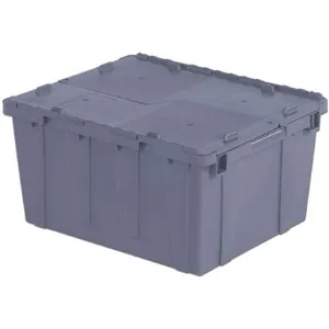 ORBIS FP261 Gray Attached Lid Container 2.7 Cu Feet Gray | AF4WZV 9NM26