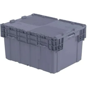 ORBIS FP403 Gray Attached Lid Container 4.2 Cu Feet Gray | AF3NTY 8A446