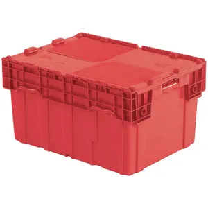 ORBIS FP403 Red Attached Lid Container 4.2 Cu Feet Red | AF4ARX 8NCZ0