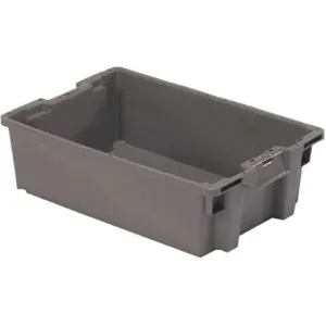 ORBIS GS6040-18 Grey Stack And Nest Bin 23-5/8 Inch Gray | AA2CZA 10E137