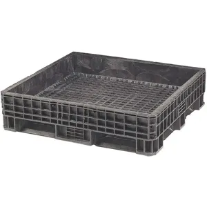 ORBIS HDRS4845-19 BLACK Bulk Container 48 Inch Length x 45 In W | AG6WHJ 49H263