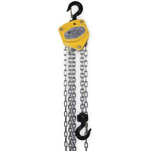 OZ LIFTING PRODUCTS OZ015-10CHOP Manual Chain Hoist 3000 Lb. Lift 10 Feet | AC4ANB 2YAY8