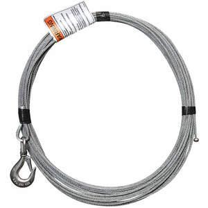 OZ LIFTING PRODUCTS OZGAL.19-80B Kabel aus verzinktem Stahl, unbeschichtet, 800 Pfund. | AG6ZRC 49P541