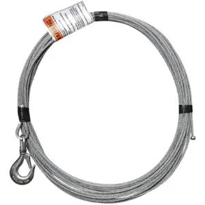 OZ LIFTING PRODUCTS OZGAL.19-80B Cable Galvanised Steel Uncoated 800 Lb. | AG6ZRC 49P541