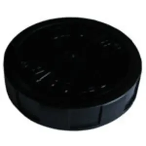 OIL SAFE 920204 Replacement Utility Lid Cap, Black | AG7KXZ