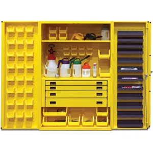 OIL SAFE 930020 Workshop Service Cabinet, 48 x 24 x 72 Inch Size | AG7KYE