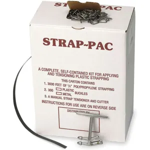 PAC STRAPPING PRODUCTS 2CXL3 Strapping Kit Polypropylene 3000 Feet Length | AB9FXG