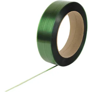 PAC STRAPPING PRODUCTS 5JPR3 Strapping Polyester Embossed 7200 Feet Length | AE4EQT