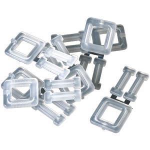 PAC STRAPPING PRODUCTS PLB-15(250) Strapping Buckle 1/2 To 5/8 Inch - Pack Of 250 | AA7UBZ 16P029