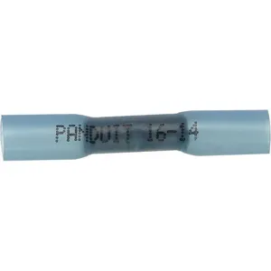 PANDUIT BSH14-Q Butt Splice Connector 16 to 14 AWG PK25 | AH8XVD 39AY19