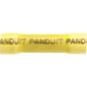 PANDUIT BSV10X-Q Butt Splice Connector Yellow 1.170 Inch PK25 | AH8XVN 39AY28