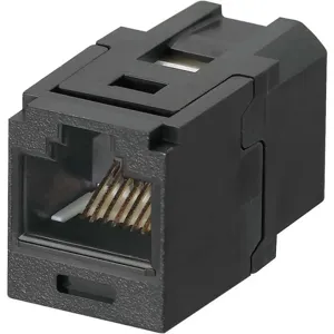 PANDUIT CC688BL Coupler Module Rj45 Cat6 Black | AE7QAU 5ZVY6