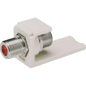 PANDUIT CMFIW Mini-Com F-Type Coupler Off White | AE7QAV 5ZVY7