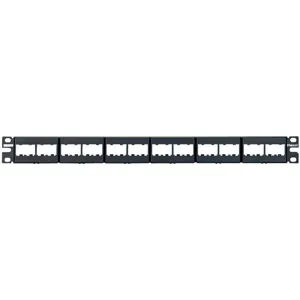 PANDUIT CPP24WBLY Patch Panel Mini-com Rack Mount 24 Port | AE7QAL 5ZVX9