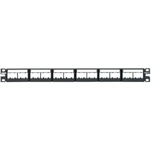 PANDUIT CPPL24WBLY Patch Panel Mini-Com Rack Mount 24 Port | AE7QAM 5ZVY0