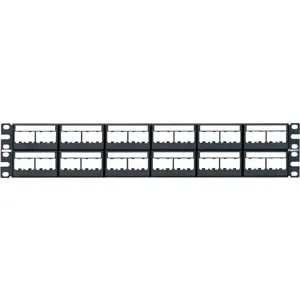 PANDUIT CPPL48WBLY Patch Panel Mini-Com Rack Mount 48 Port | AE7QAP 5ZVY2