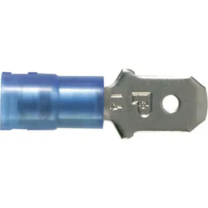 PANDUIT DNF14-250M-C Male Disconnect Blue 16-14AWG PK100 | AH8XWR 39AY54