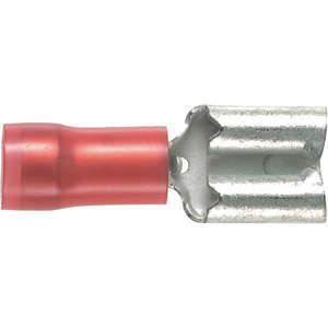 PANDUIT DNF18-250-C Female Disconnect Red 22-18AWG PK100 | AH8XWT 39AY55