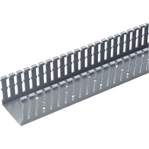 PANDUIT F1X3LG6-A Wire Duct Narrow Slot Gray 1.26 W x 3 D | AC8YYT 3EYD1