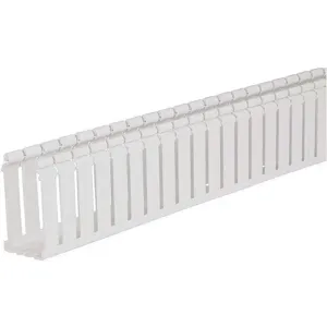 PANDUIT H4X4WH6 Wire Duct Hinging Cover White L 6 Feet | AB2DXN 1LER4