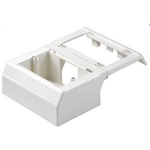 PANDUIT T70WC2IW Offset Box Workstation Outlet Center T70 | AE7QJY 5ZXC4