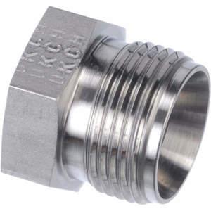 PARKER 1 BZI-SS Inverted Tube Nut Stainless Steel A-lok 1/16 Inch | AF7GRK 20YY96