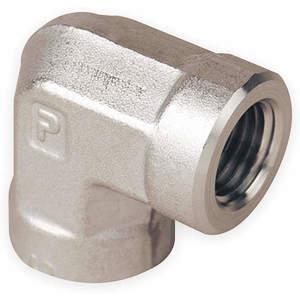 PARKER 8-8 FE-SS Stainless Steel Elbow, 90 Degree, FNPT, 1/2 Inch Pipe Size | AA9HTB 1DGH3