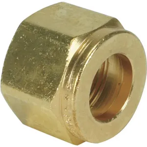 PARKER 16 BZ-B Tube Nut Brass Compression 1in | AD7AFA 4CXJ2 / 16 BZ-B-GR