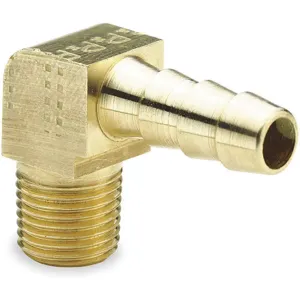 PARKER 129HB-5-6 Hose Barb Fitting, 5/16 Inch Internal Diameter, Brass | AB3GQQ 1TBY6