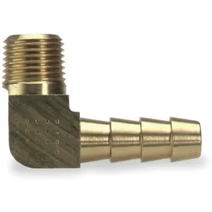 PARKER 129HB-6-4 Hose Barb Fitting, 3/8 Inch Internal Diameter, Brass | AD6RRB 4A493