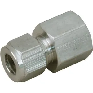 PARKER 2FSC2N-316 Straight Connector Stainless Steel A-LOK x F 1/8 Inch | AF7GLT 20YX85