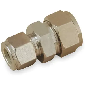 PARKER 4RU2-316 Compression Fitting, Two Ferrule Compression, 1/4 Inch Size, SS | AE6QPF 5UNC9