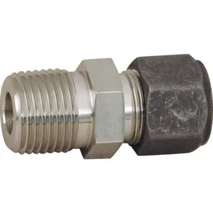 PARKER 16-16 FBZ-SS Male Connector, 1 Inch Size | AD7ADM 4CXC2 / 16-16 FBZ-SS-GR