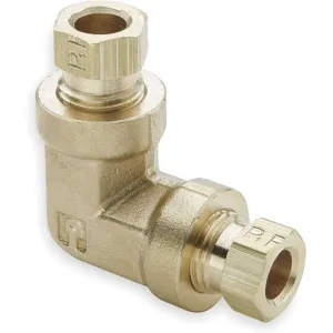 PARKER 165HD-6 Tube Fitting, 3/8 Inch Outside Diameter, Brass Flareless | AB3WXP 1VPJ9