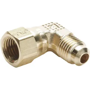 PARKER 166FSV-12-12 Swivel Elbow, 90 Degs, 3/4 Inch Outside Diameter, Brass | AA8GKF 18E825