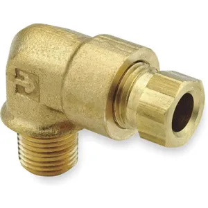 PARKER 169HD-6-4 Tube Fitting, 3/8 Inch Outside Diameter, Brass Flareless | AB3WXX 1VPL7