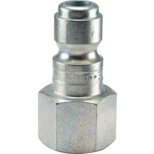 PARKER 3C Nipple, 1/4 Inch Body Size, 1/4-18 Inch Thread Size, Steel | AC4WCW 30N381