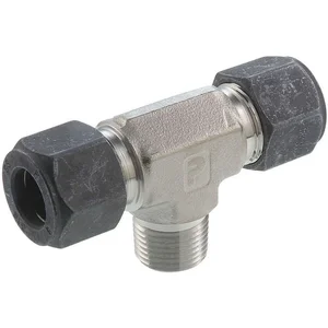 PARKER 6-6-4 SBZ-SS Compression Fitting, Single Ferrule Compression, 3/8 Inch Size, SS | AE7FFE 5XNZ4