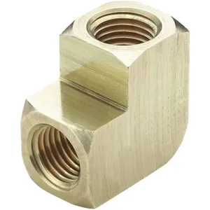 PARKER 2200P-8-8 Pipe Fitting, 1/2 Inch Thread Size, Brass | AA6HKM 13Y890