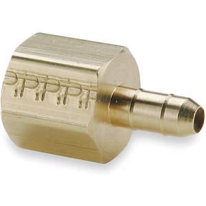 PARKER 26-5/32-2 Hose Barb Fitting, 5/32 Inch Outside Diameter, Brass | AB9ZBW 2GUL8
