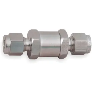 PARKER 8A-C8L-10-SS Check Valve, SS, Two Ferrule Compression | AB3AWD 1RBD4