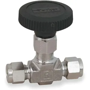 PARKER 8A-V8LK-SS Needle Valve, 5000 PSI, 1/2 Inch Size | AB3AVD 1RBA3