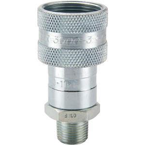 PARKER 3050-3 Schnellkupplung, 3/8 Zoll Größe, Hochdruck | AC4XLF 31A789