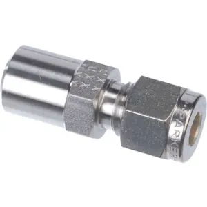 PARKER 8-1/2 ZHLW2-SS Butt-Weld Adapter Stainless Steel A-LOK x Buttweld 1/2 inch | AF7GXN 20ZA17