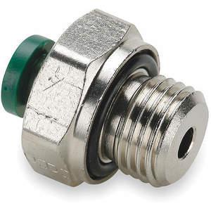 PARKER 4-1/4PLPHBF4-B Fitting, 1/4 Inch Outside Diameter, Nickel Plated Brass | AA8VRG 1AJH2