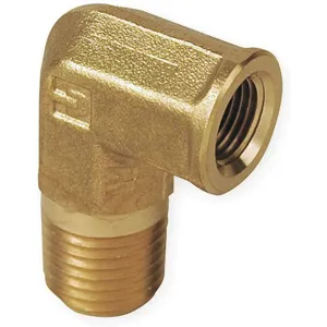 PARKER 6-6 SE-B Street Elbow 90 Degree Brass 3/8 Inch Npt | AA9HTP 1DGJ7